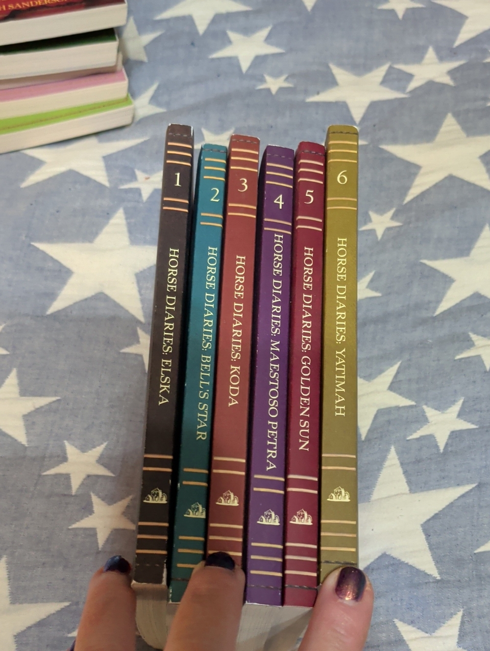 Horse Diaries Chapter Books Set Of 1-6
